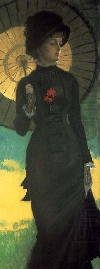 Mrs.Newton with a Parasol,, James Tissot